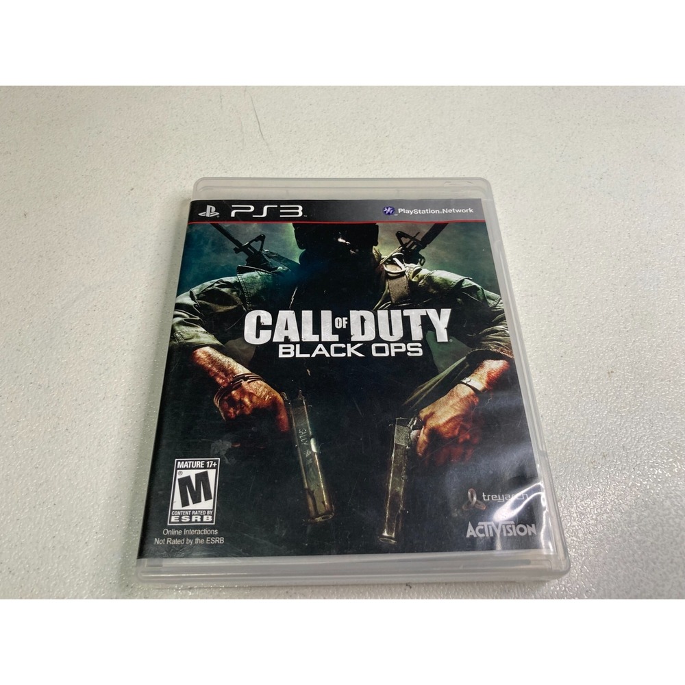 Call of Duty Black Ops 1 Sony PlayStation 3 2010 PS3 Complete Tested FPS Shooter